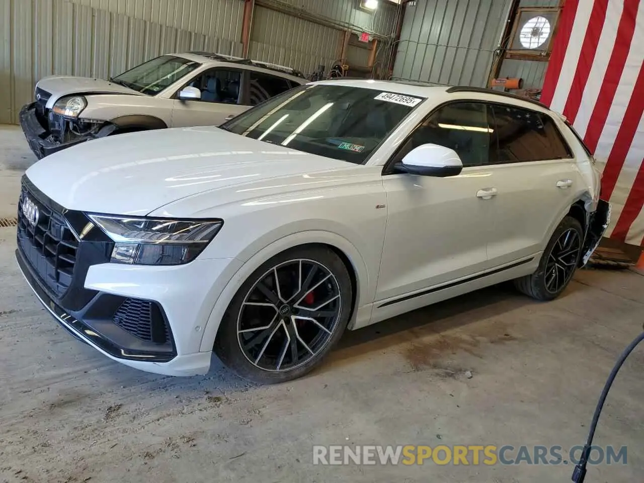 1 Фотография поврежденного автомобиля WA1FVBF18PD047636 AUDI Q8 2023