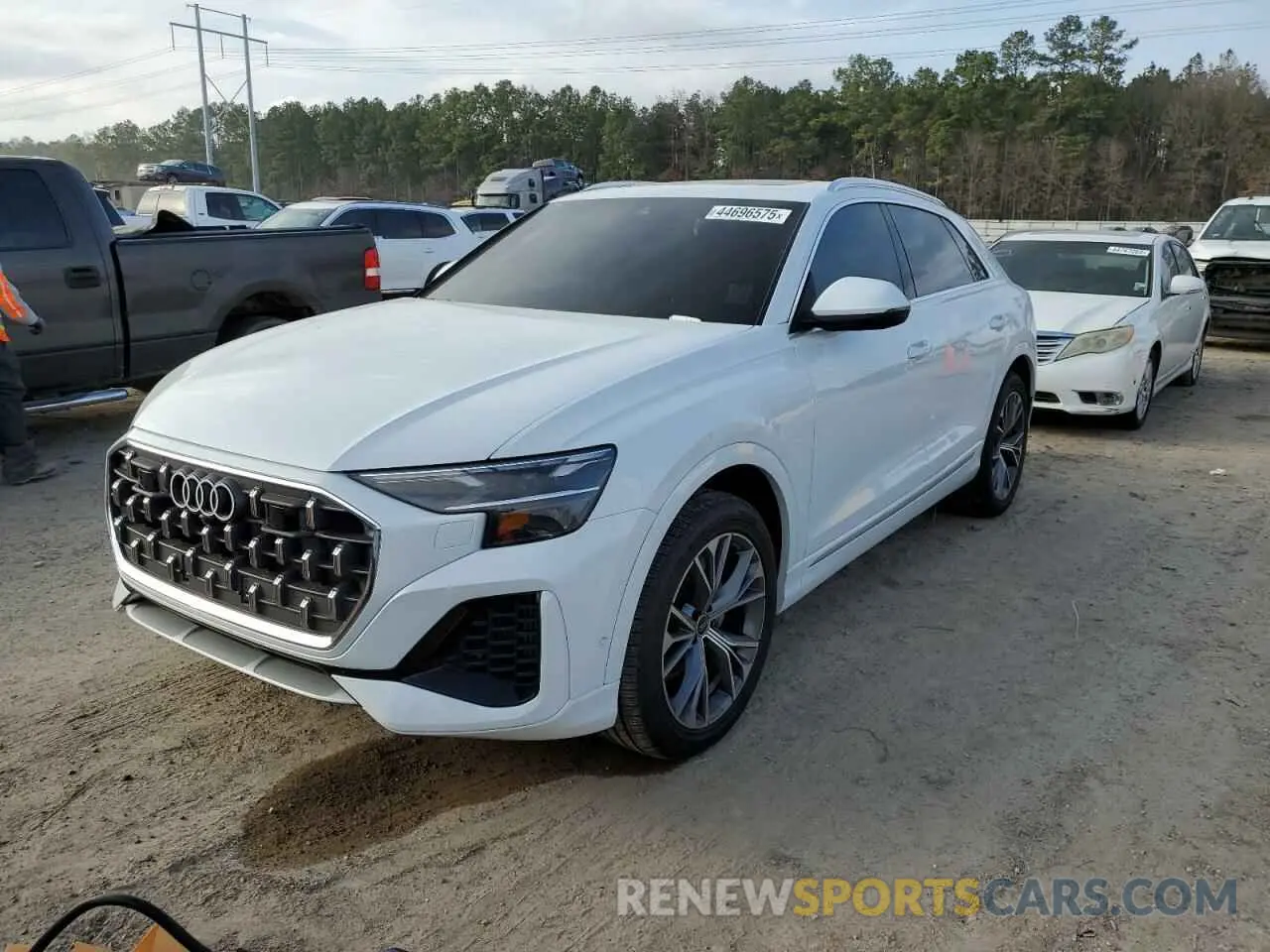 1 Photograph of a damaged car WA1BVBF14RD005417 AUDI Q8 2024