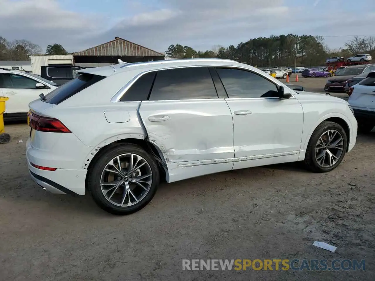 3 Photograph of a damaged car WA1BVBF14RD005417 AUDI Q8 2024