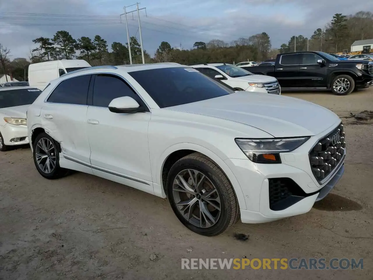 4 Photograph of a damaged car WA1BVBF14RD005417 AUDI Q8 2024