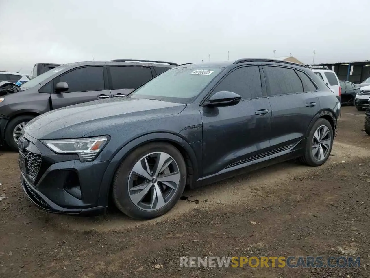 1 Photograph of a damaged car WA14AAGE5RB027891 AUDI Q8 E-TRON 2024