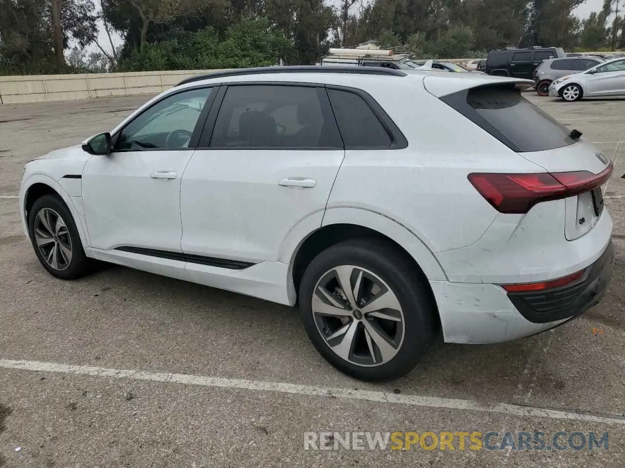 2 Photograph of a damaged car WA14AAGE9RB024394 AUDI Q8 E-TRON 2024