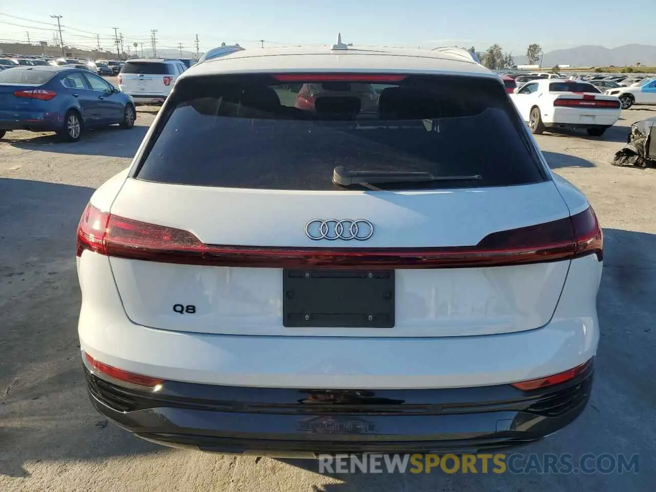 6 Photograph of a damaged car WA14AAGEXRB023271 AUDI Q8 E-TRON 2024