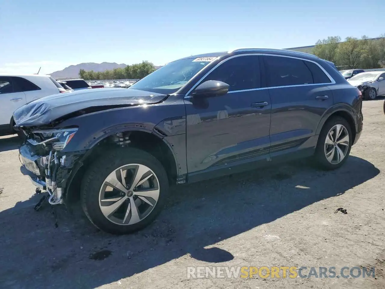 1 Photograph of a damaged car WA15AAGE0RB057434 AUDI Q8 E-TRON 2024