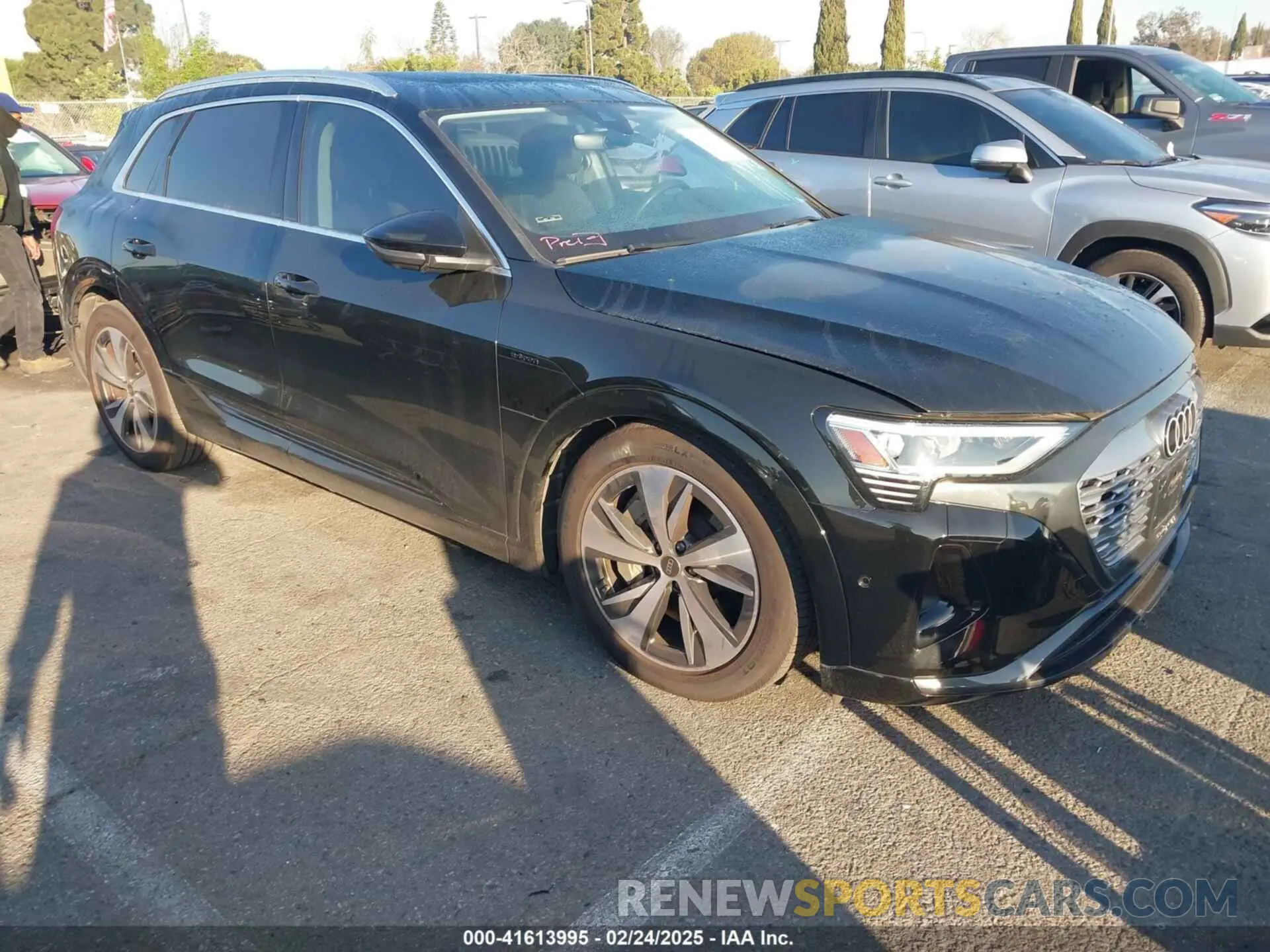1 Photograph of a damaged car WA15AAGE2RB010955 AUDI Q8 E-TRON 2024