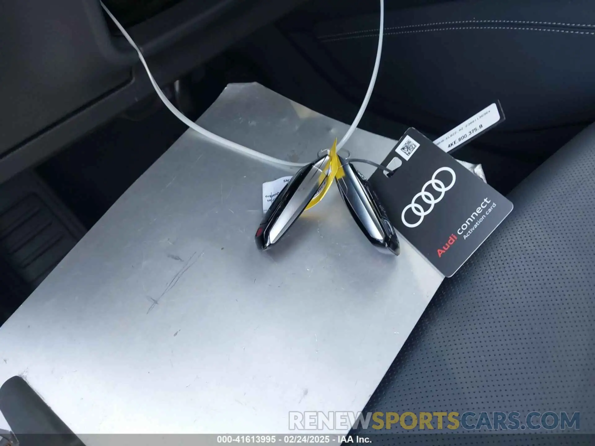 11 Photograph of a damaged car WA15AAGE2RB010955 AUDI Q8 E-TRON 2024