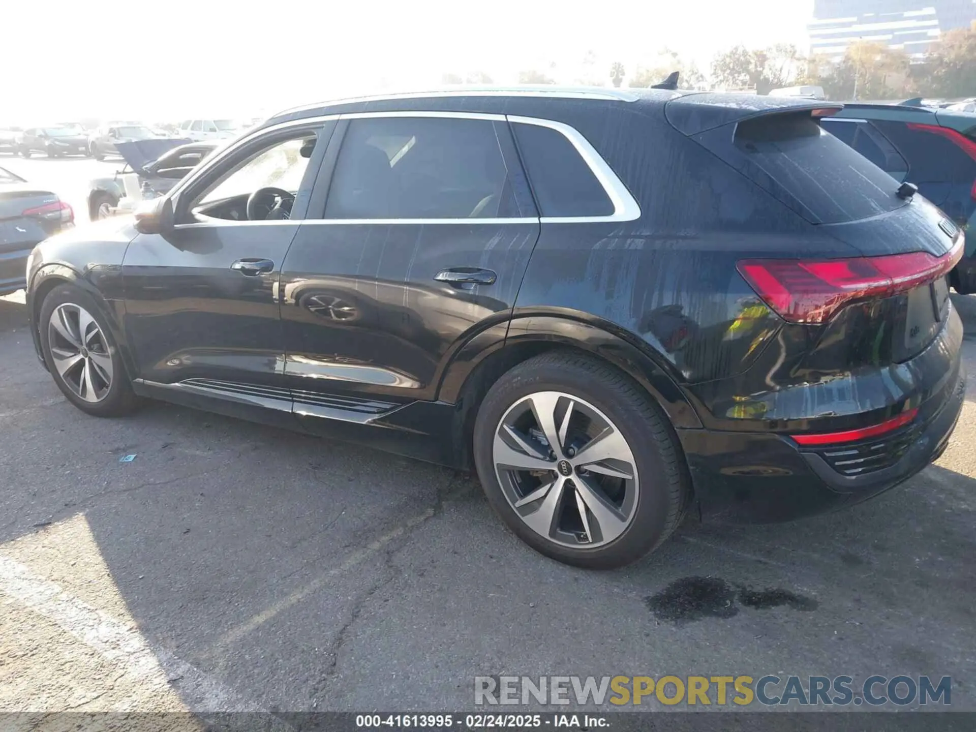 3 Photograph of a damaged car WA15AAGE2RB010955 AUDI Q8 E-TRON 2024