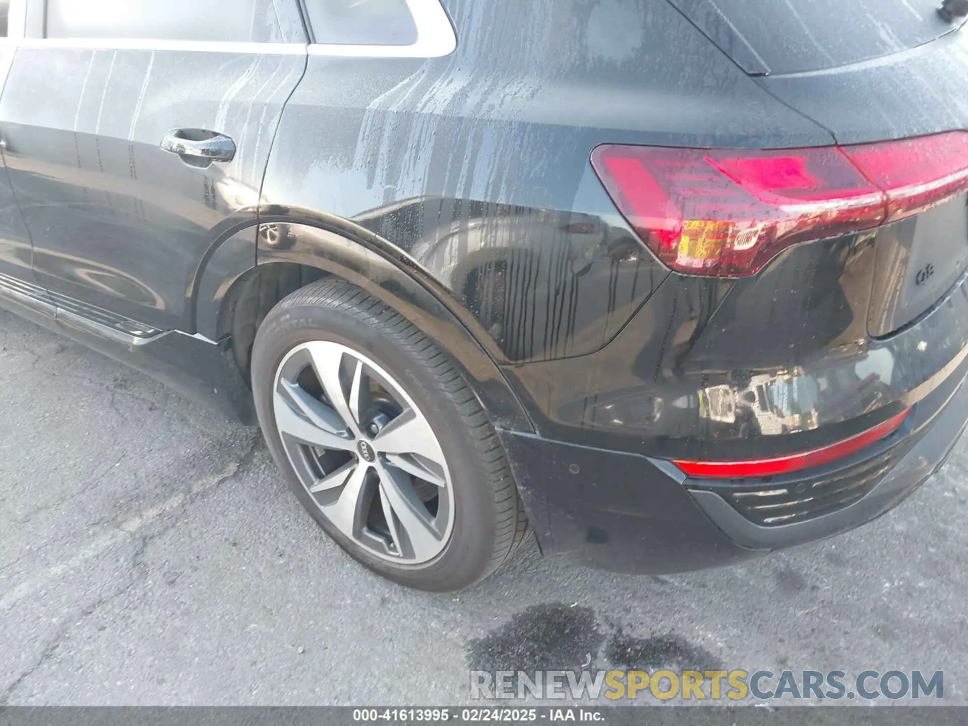 6 Photograph of a damaged car WA15AAGE2RB010955 AUDI Q8 E-TRON 2024