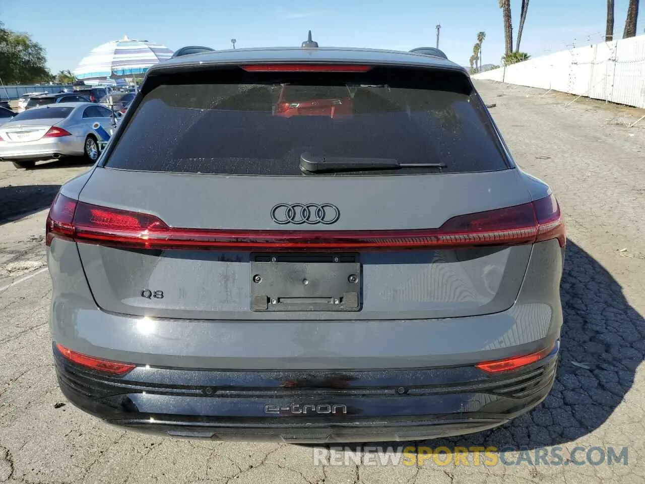 6 Photograph of a damaged car WA15AAGE2RB053630 AUDI Q8 E-TRON 2024