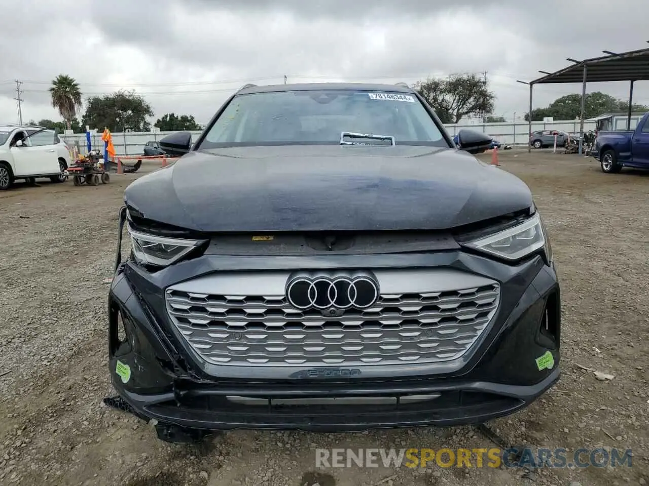 5 Photograph of a damaged car WA15AAGE3RB008258 AUDI Q8 E-TRON 2024