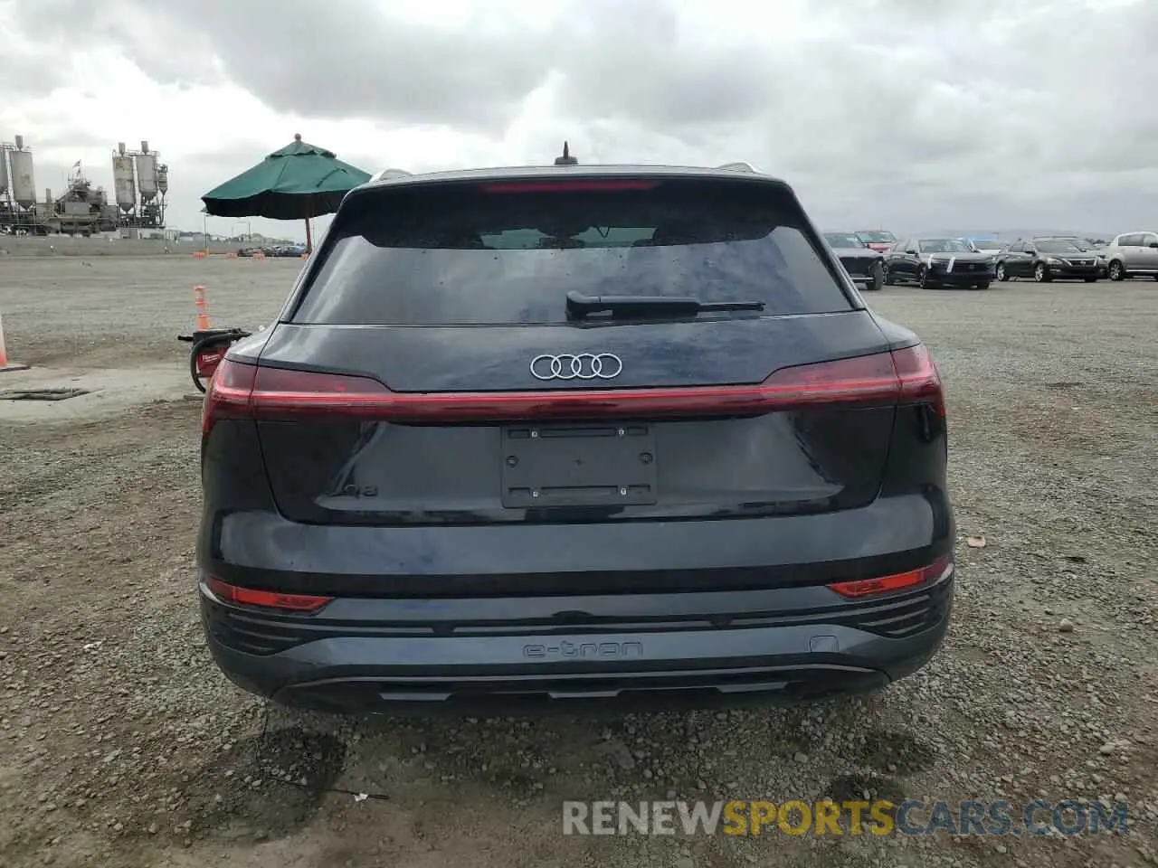 6 Photograph of a damaged car WA15AAGE3RB008258 AUDI Q8 E-TRON 2024