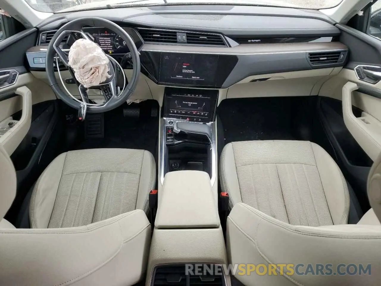 8 Photograph of a damaged car WA15AAGE3RB008258 AUDI Q8 E-TRON 2024