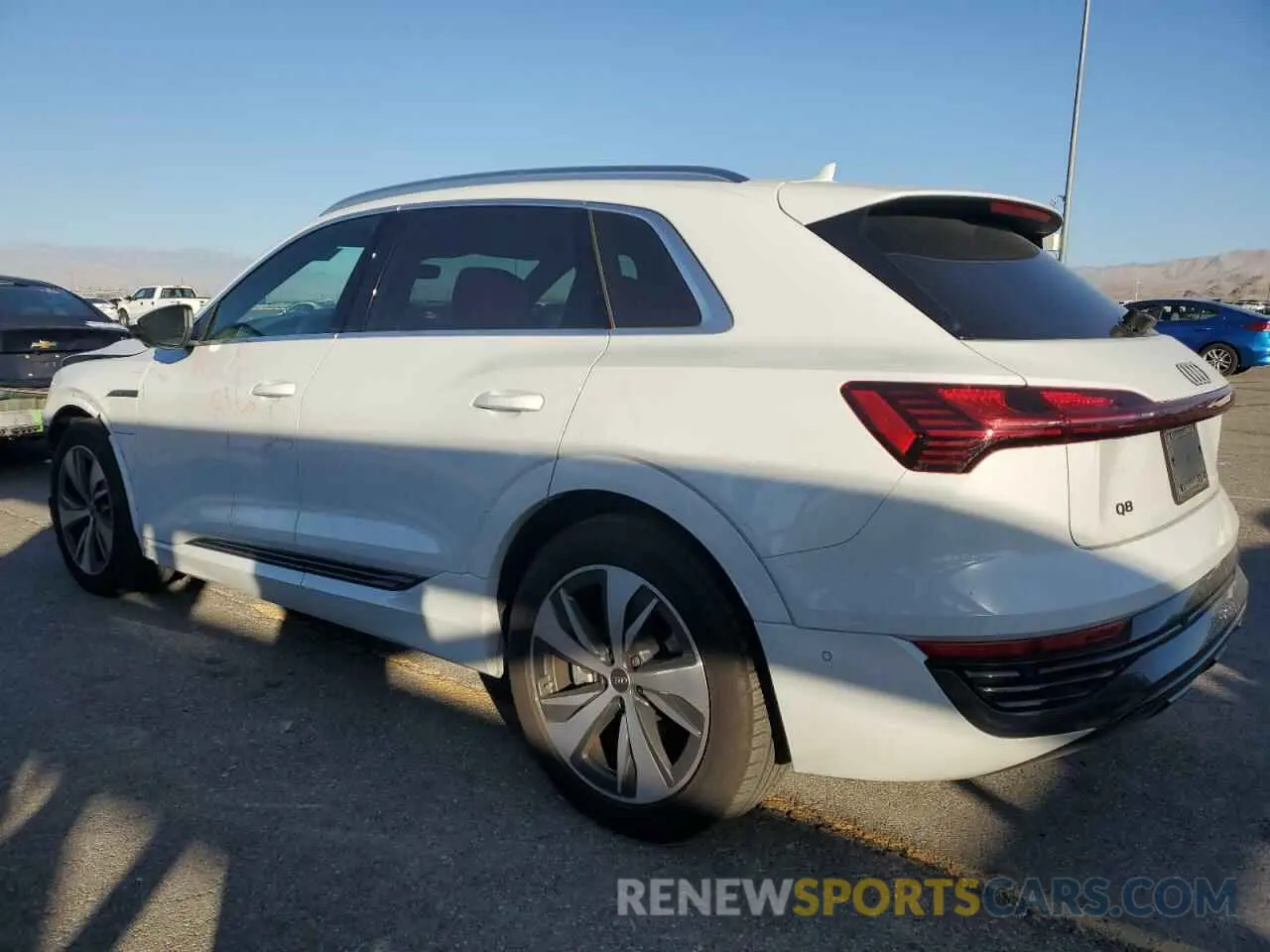 2 Photograph of a damaged car WA15AAGE3RB031412 AUDI Q8 E-TRON 2024