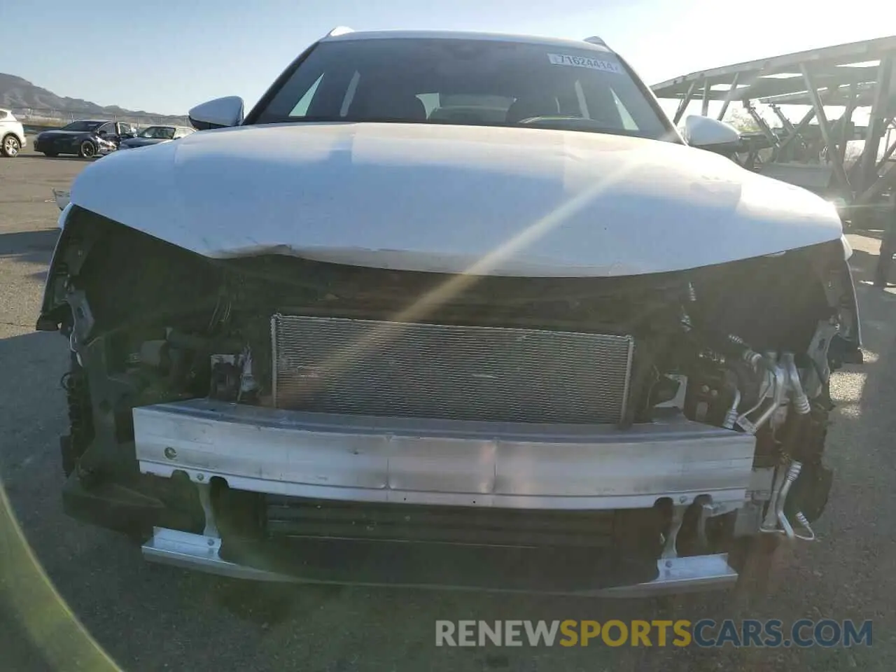 5 Photograph of a damaged car WA15AAGE3RB031412 AUDI Q8 E-TRON 2024