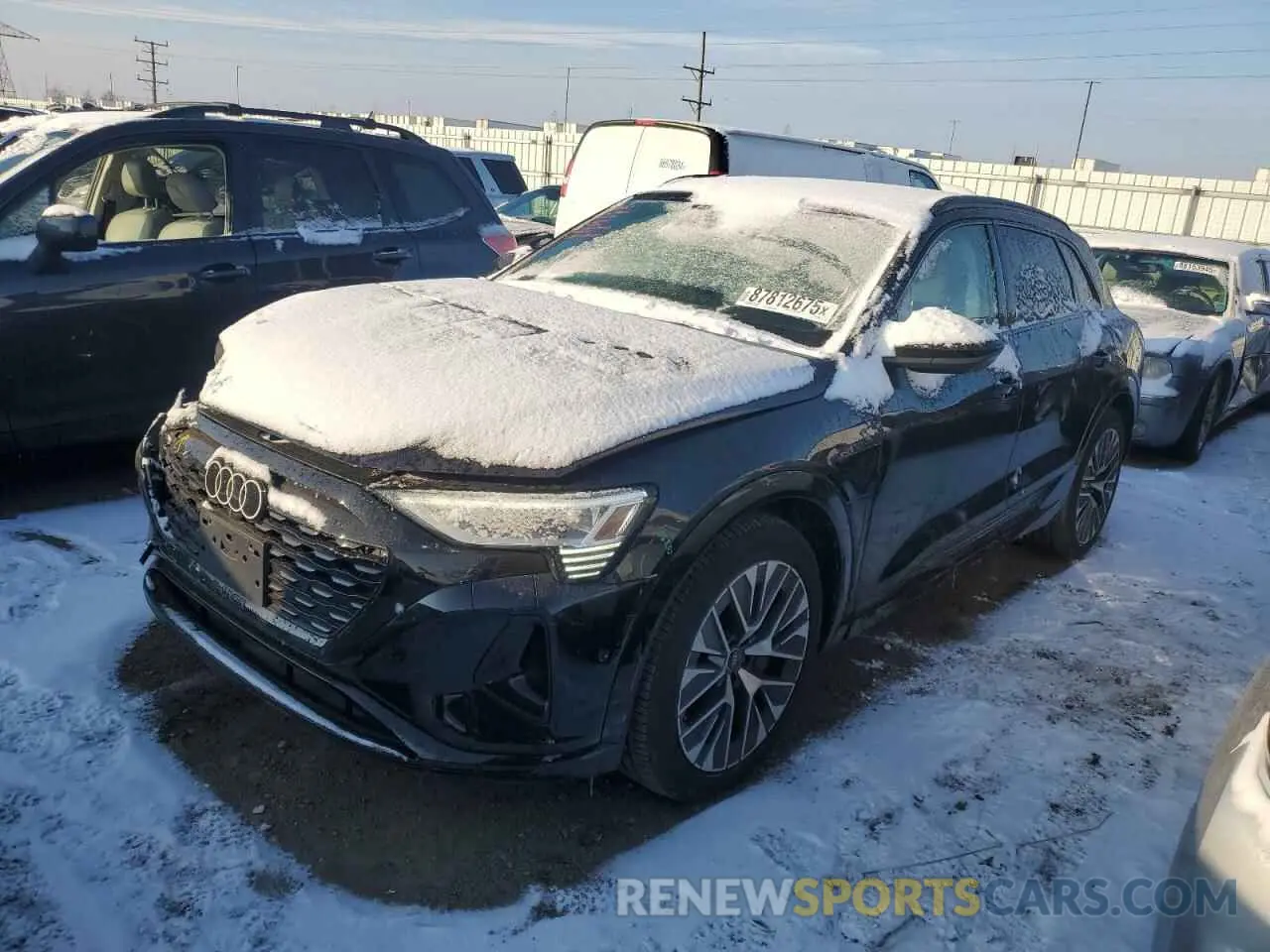 1 Фотография поврежденного автомобиля WA15AAGE4RB017020 AUDI Q8 E-TRON 2024