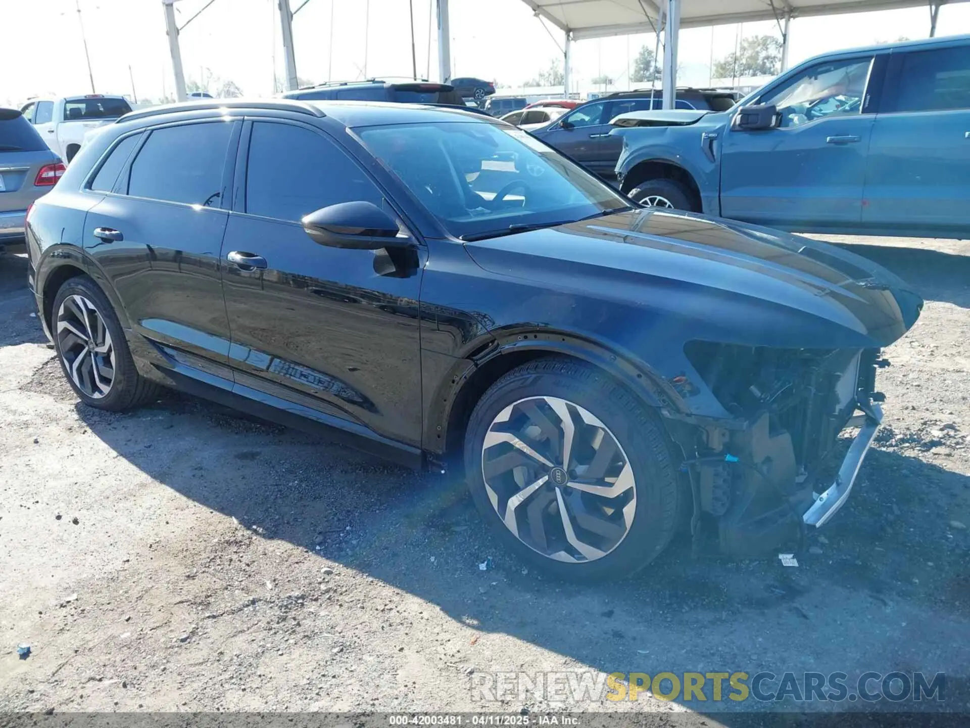 1 Photograph of a damaged car WA15AAGE5RB058692 AUDI Q8 E-TRON 2024