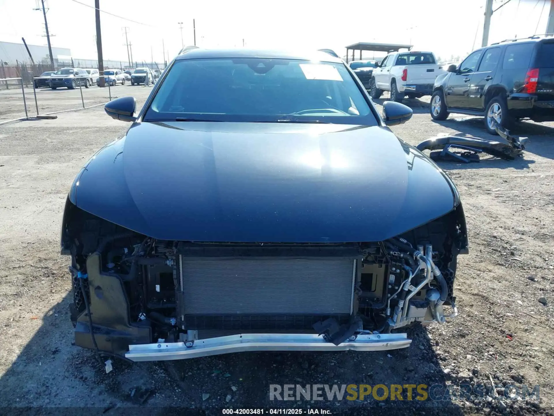 13 Photograph of a damaged car WA15AAGE5RB058692 AUDI Q8 E-TRON 2024