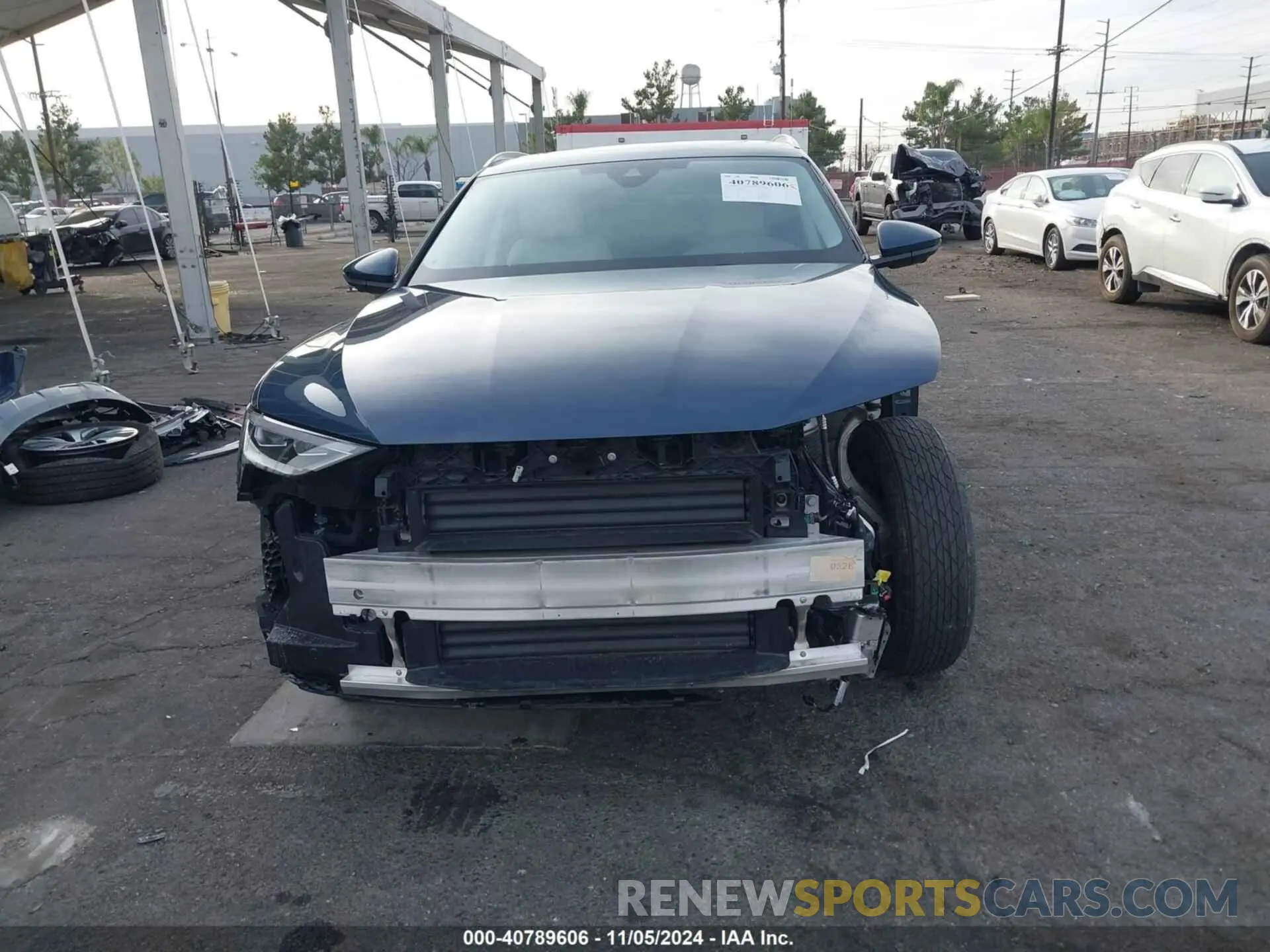 13 Photograph of a damaged car WA15AAGE8RB015531 AUDI Q8 E-TRON 2024