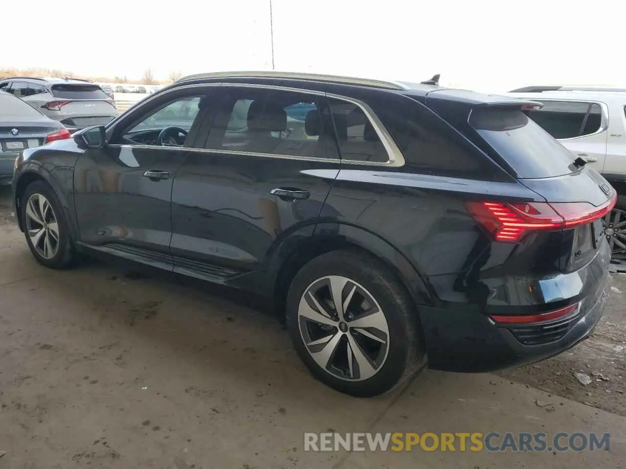 2 Photograph of a damaged car WA15AAGEXRB027535 AUDI Q8 E-TRON 2024