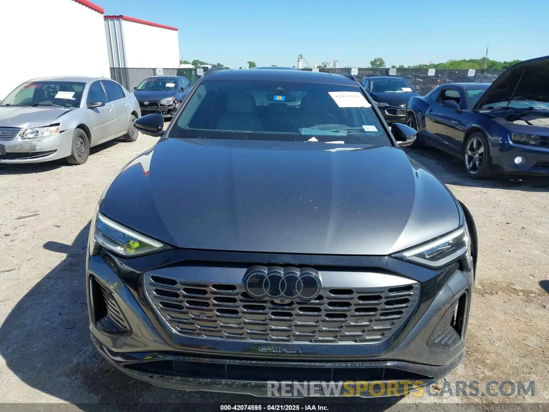 12 Photograph of a damaged car WA16AAGE4RB022187 AUDI Q8 E-TRON 2024
