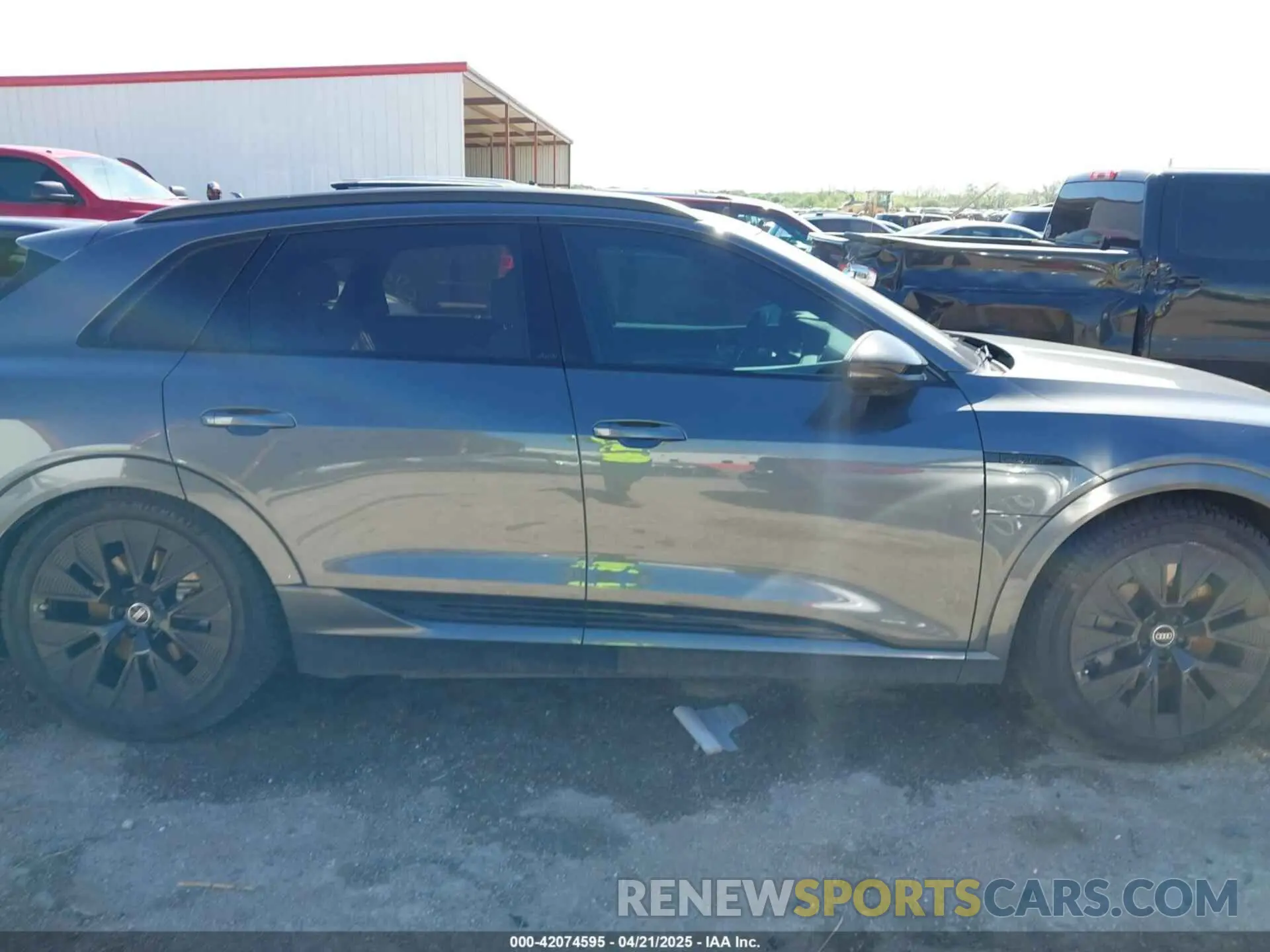 13 Photograph of a damaged car WA16AAGE4RB022187 AUDI Q8 E-TRON 2024
