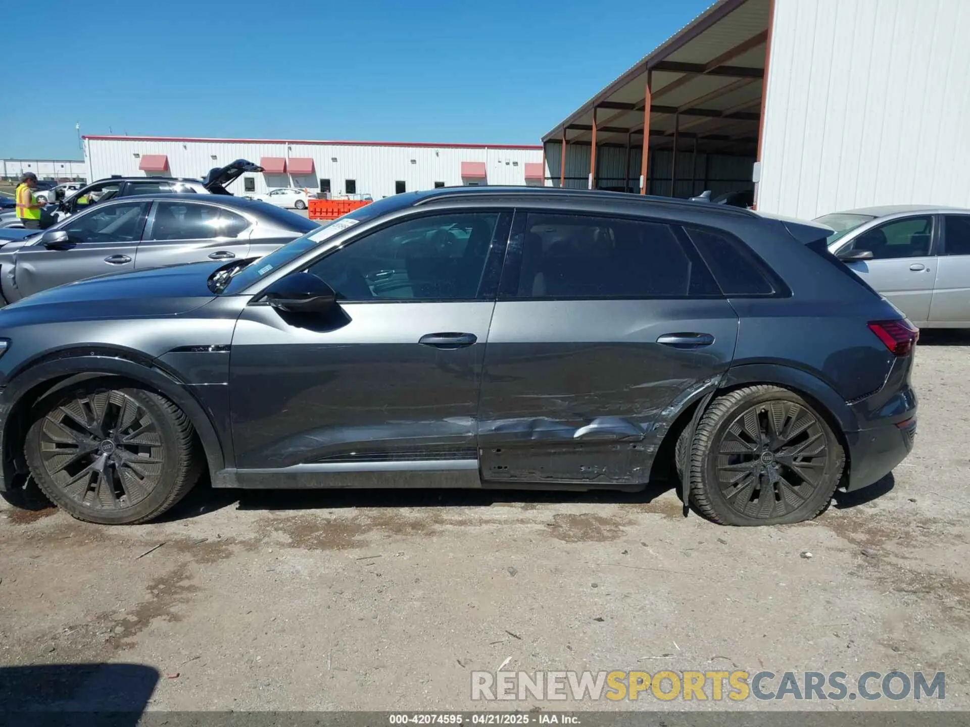 14 Photograph of a damaged car WA16AAGE4RB022187 AUDI Q8 E-TRON 2024
