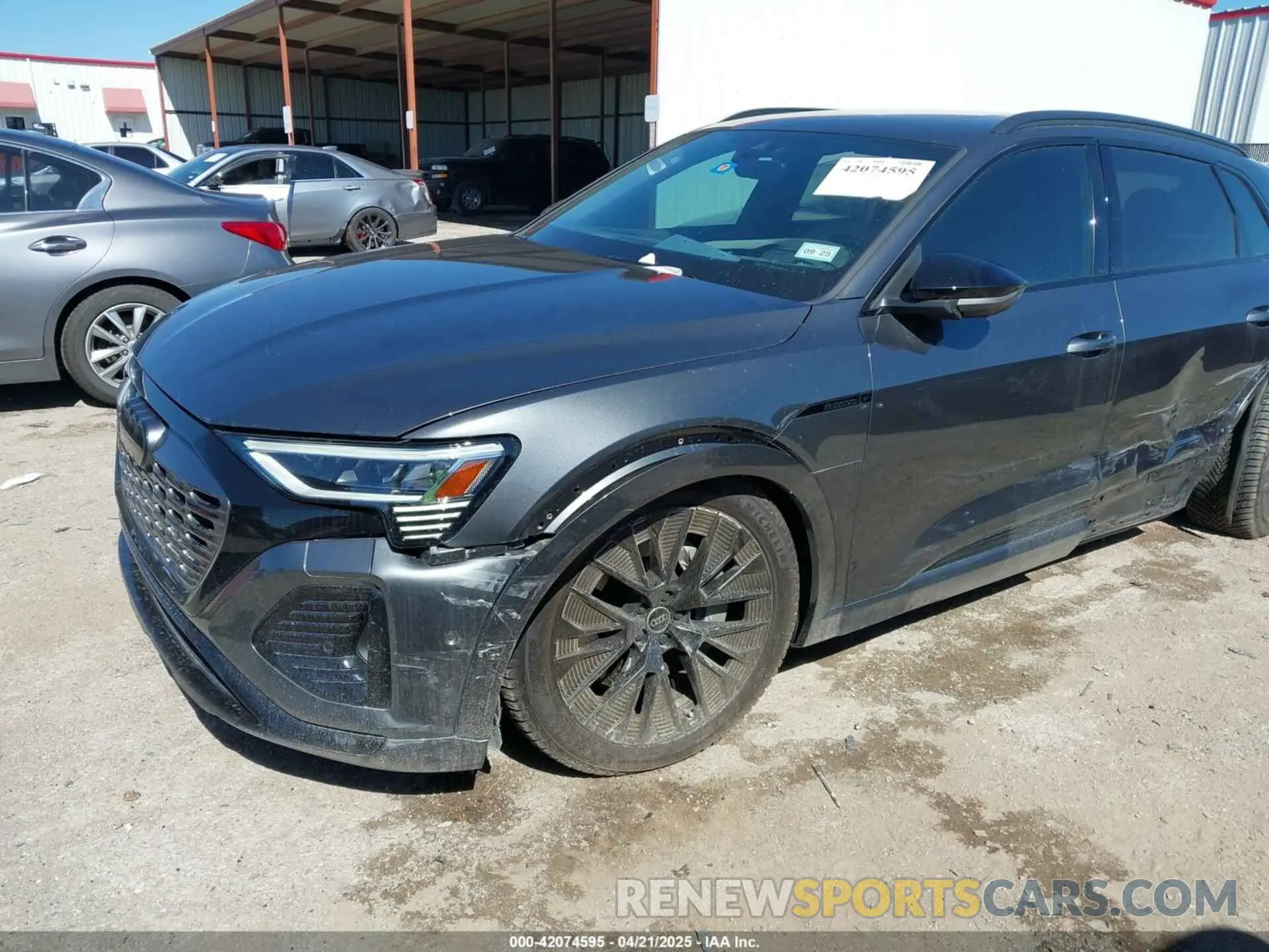 6 Photograph of a damaged car WA16AAGE4RB022187 AUDI Q8 E-TRON 2024