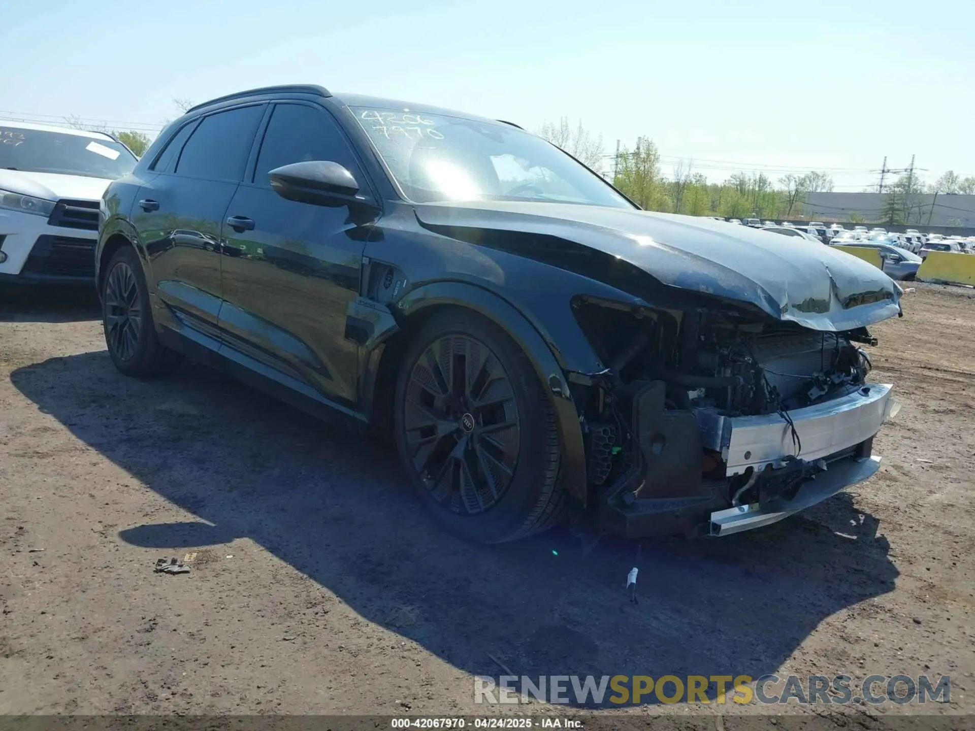 1 Photograph of a damaged car WA16ABGE6RB005963 AUDI Q8 E-TRON 2024