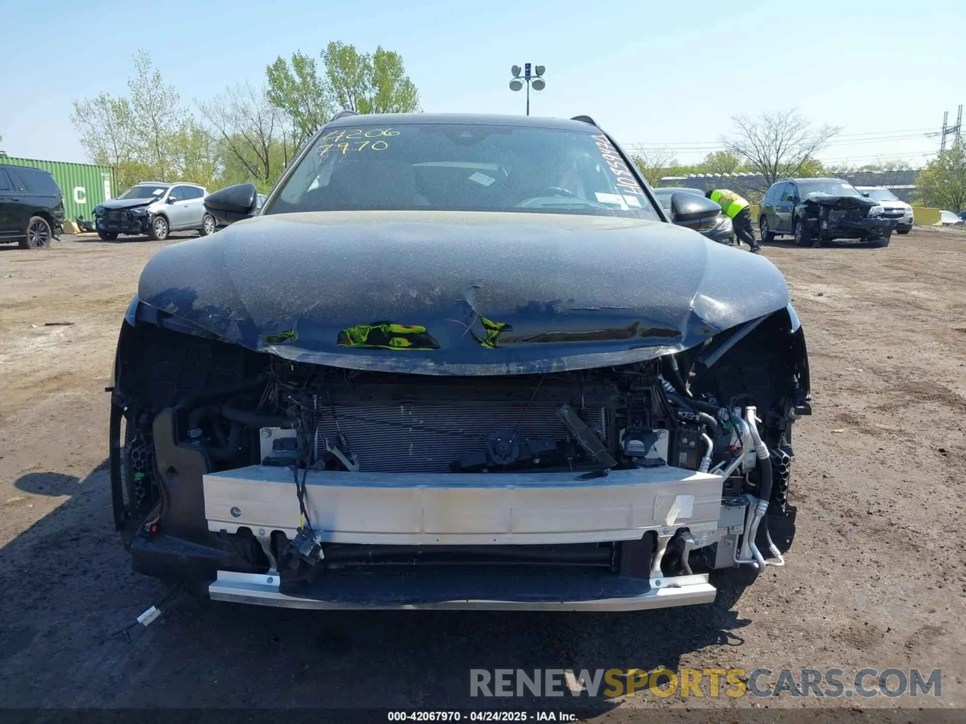 12 Photograph of a damaged car WA16ABGE6RB005963 AUDI Q8 E-TRON 2024