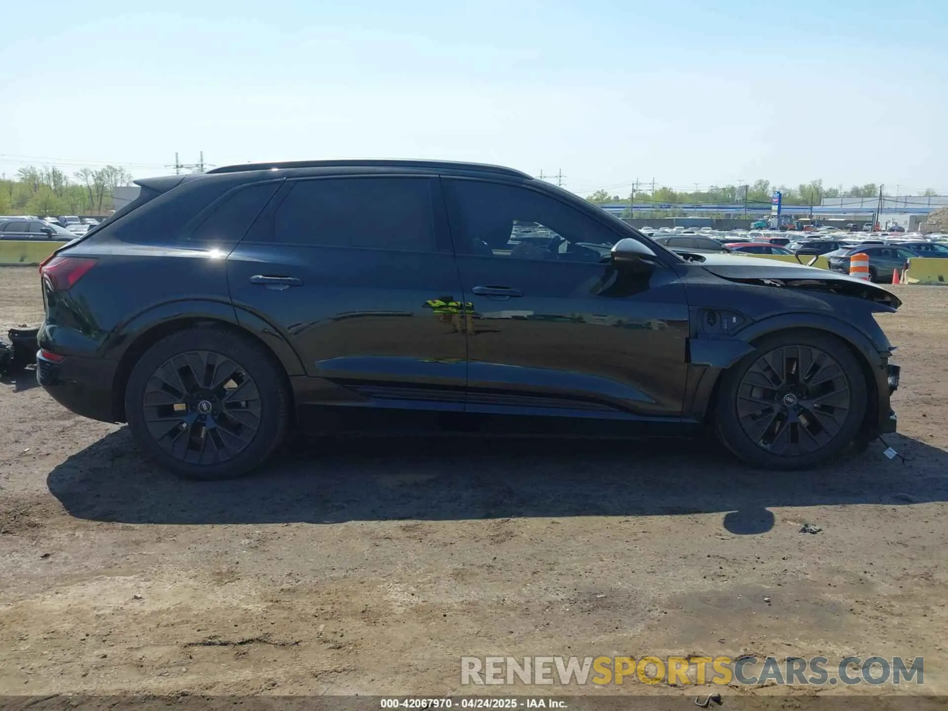13 Photograph of a damaged car WA16ABGE6RB005963 AUDI Q8 E-TRON 2024