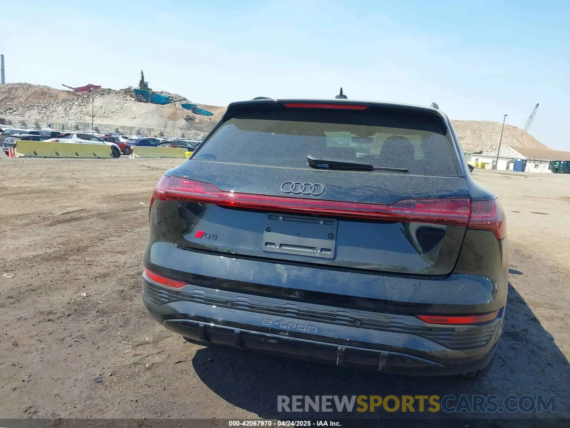 16 Photograph of a damaged car WA16ABGE6RB005963 AUDI Q8 E-TRON 2024