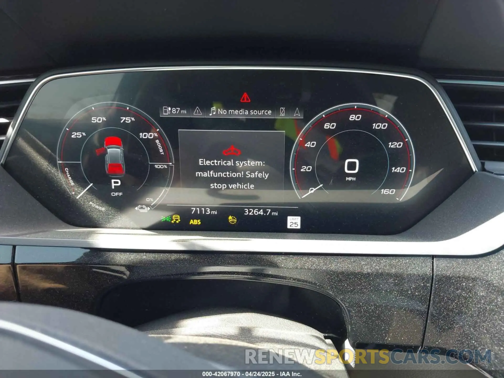 7 Photograph of a damaged car WA16ABGE6RB005963 AUDI Q8 E-TRON 2024
