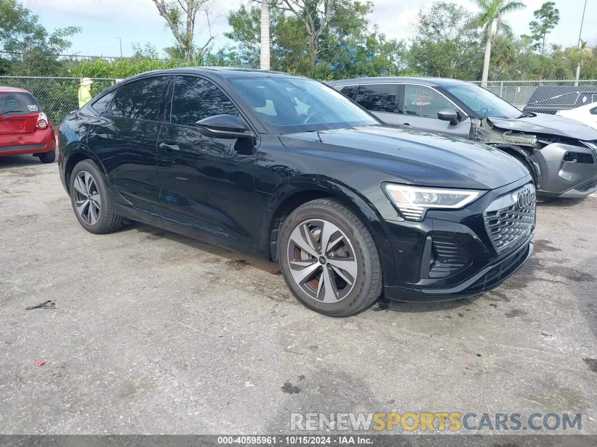 1 Photograph of a damaged car WA1CAAGE0RB031990 AUDI Q8 E-TRON 2024