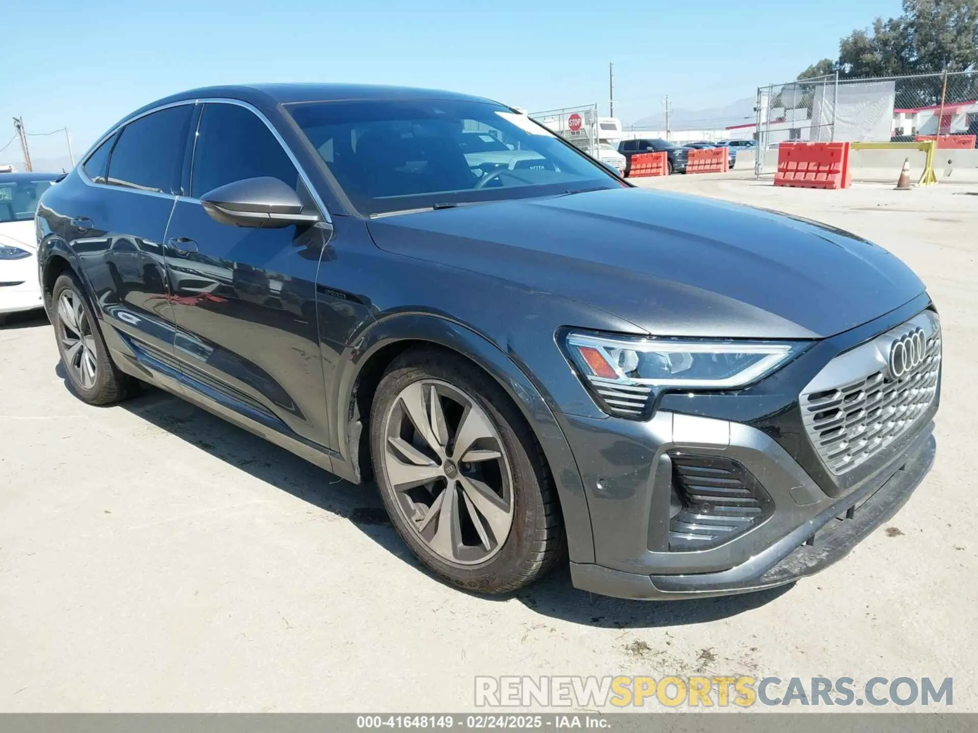 1 Photograph of a damaged car WA1CAAGE9RB049520 AUDI Q8 E-TRON 2024