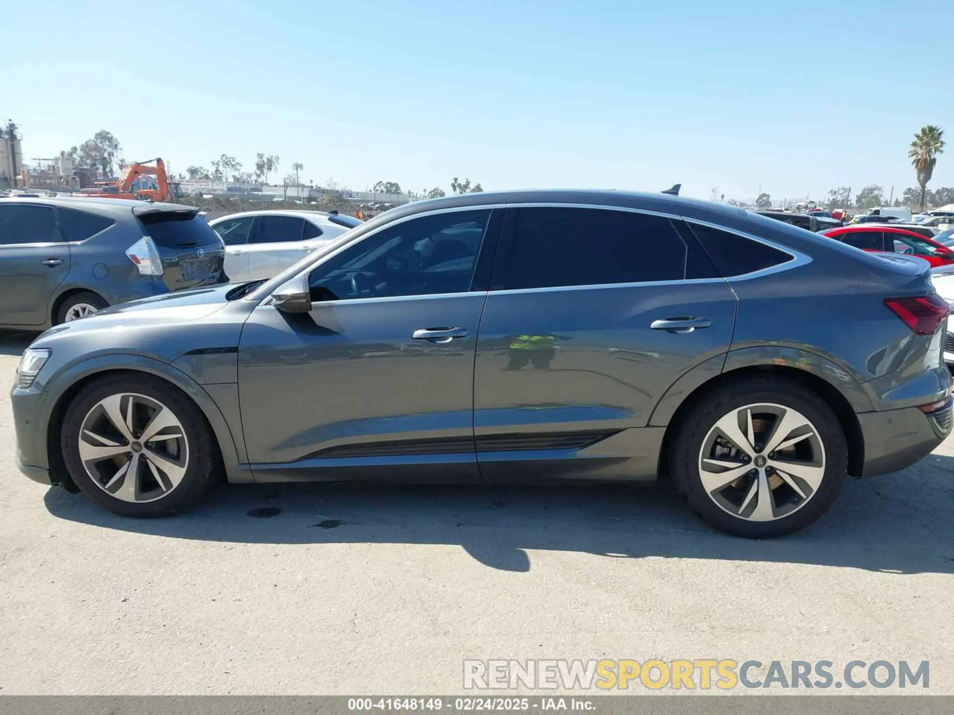 14 Photograph of a damaged car WA1CAAGE9RB049520 AUDI Q8 E-TRON 2024