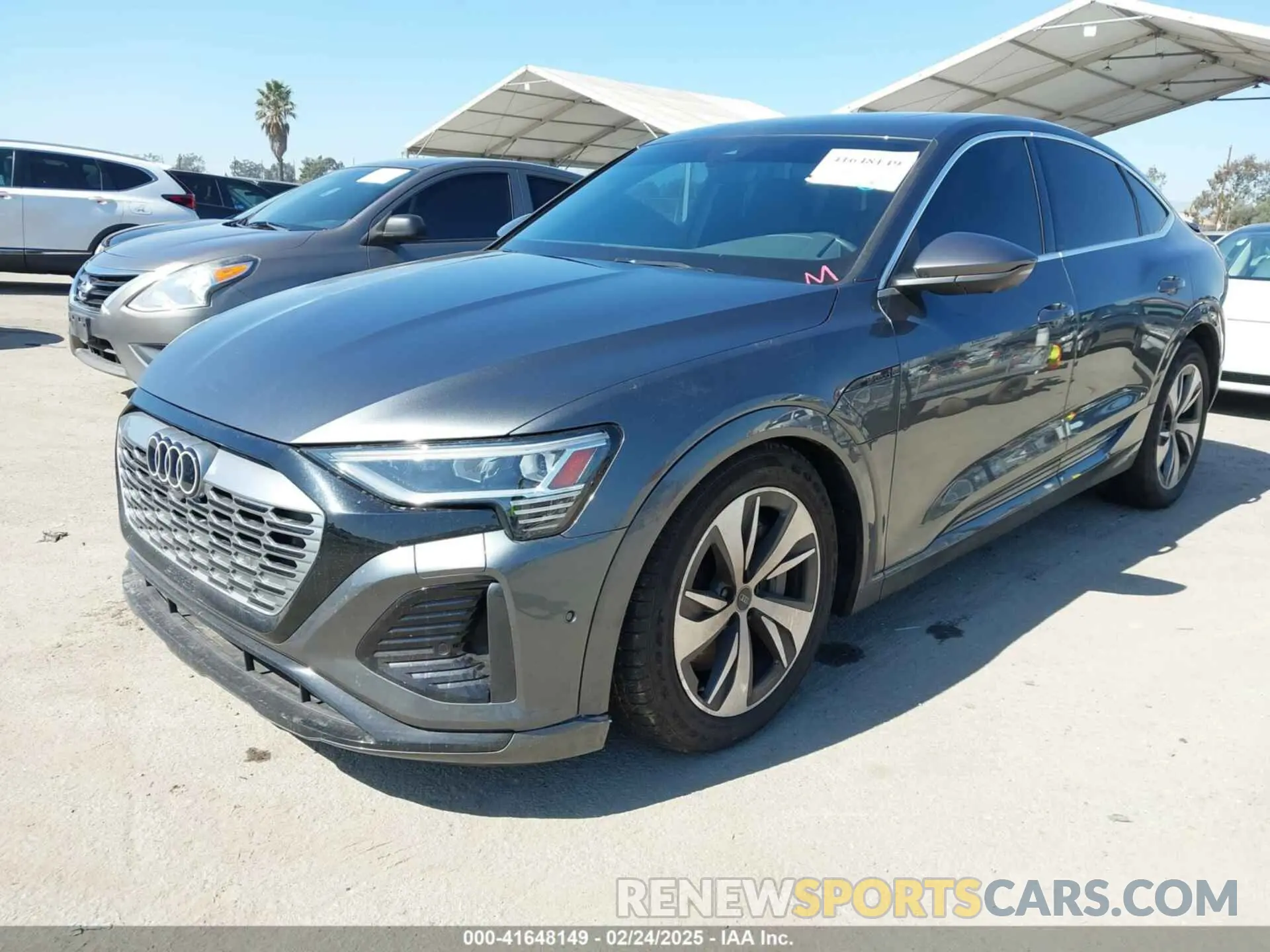 2 Photograph of a damaged car WA1CAAGE9RB049520 AUDI Q8 E-TRON 2024