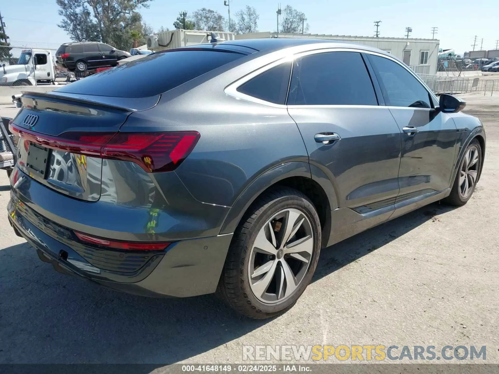 4 Photograph of a damaged car WA1CAAGE9RB049520 AUDI Q8 E-TRON 2024