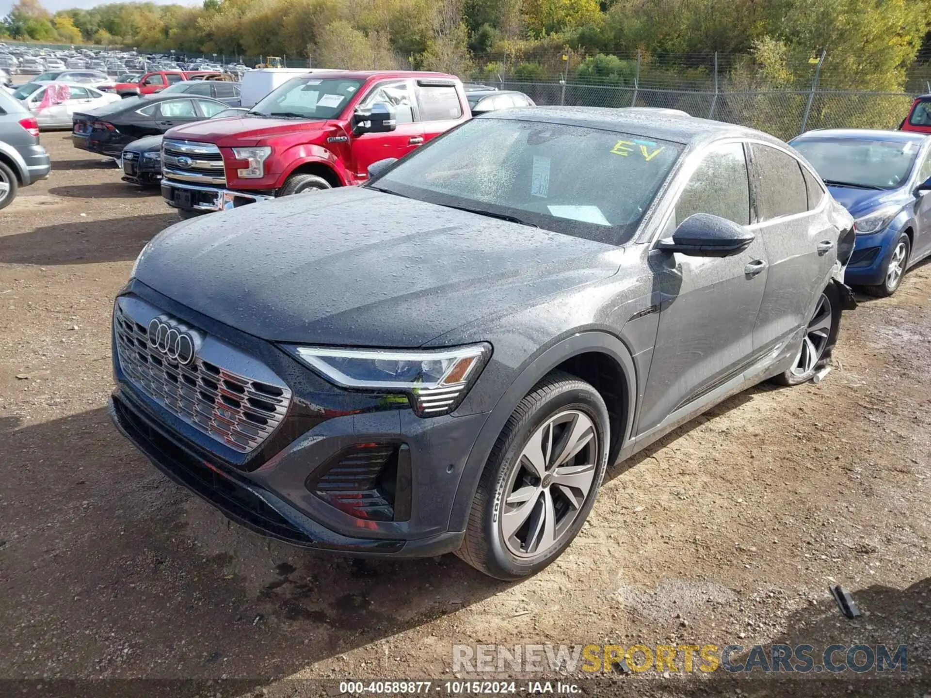 2 Photograph of a damaged car WA1CABGE1RB011544 AUDI Q8 E-TRON 2024