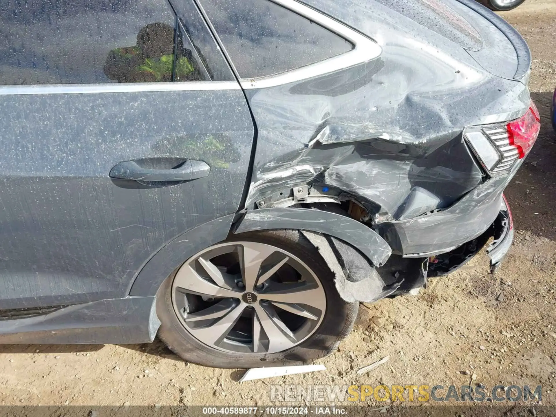 6 Photograph of a damaged car WA1CABGE1RB011544 AUDI Q8 E-TRON 2024