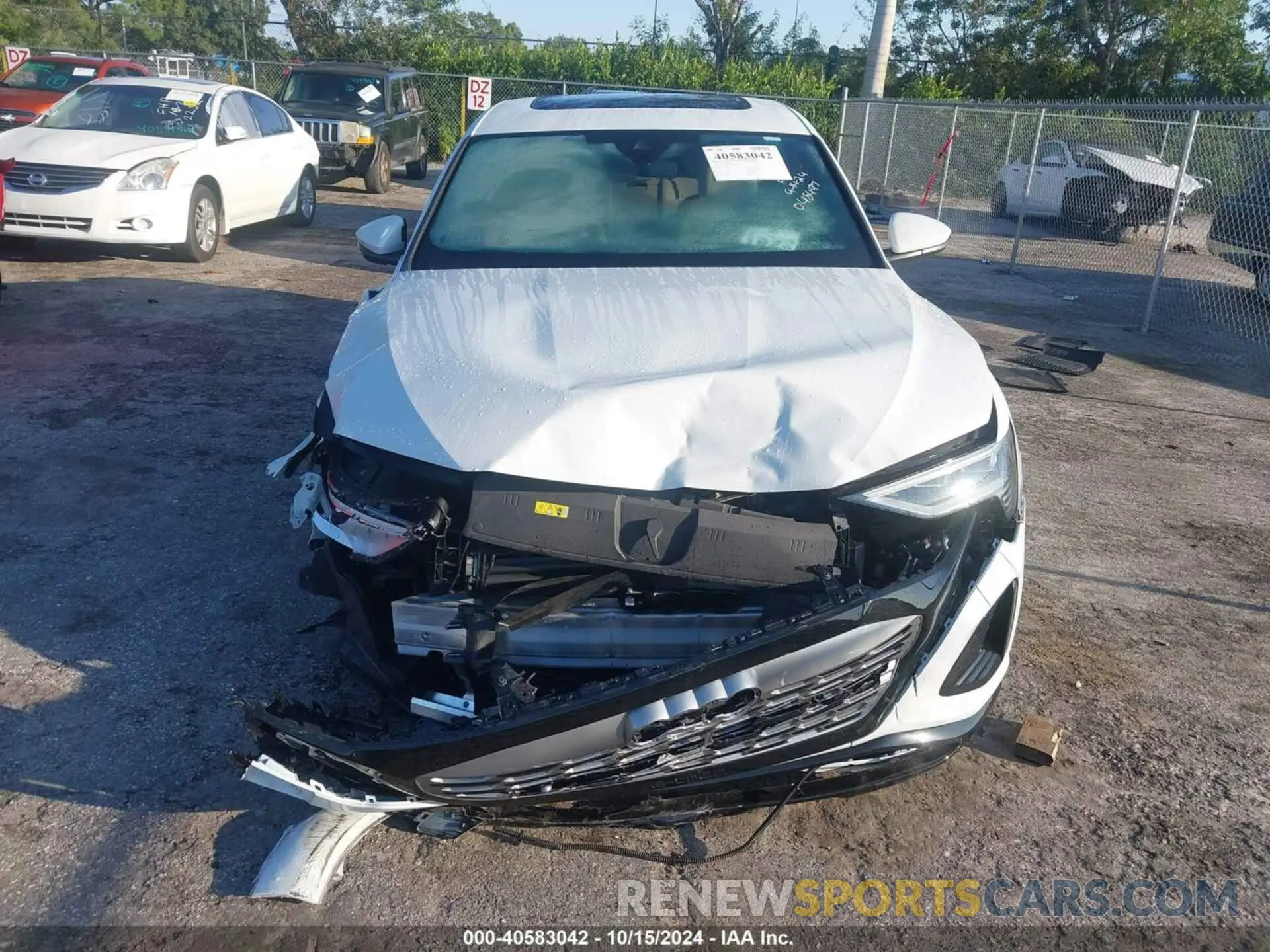 11 Photograph of a damaged car WA1CABGE5RB048497 AUDI Q8 E-TRON 2024
