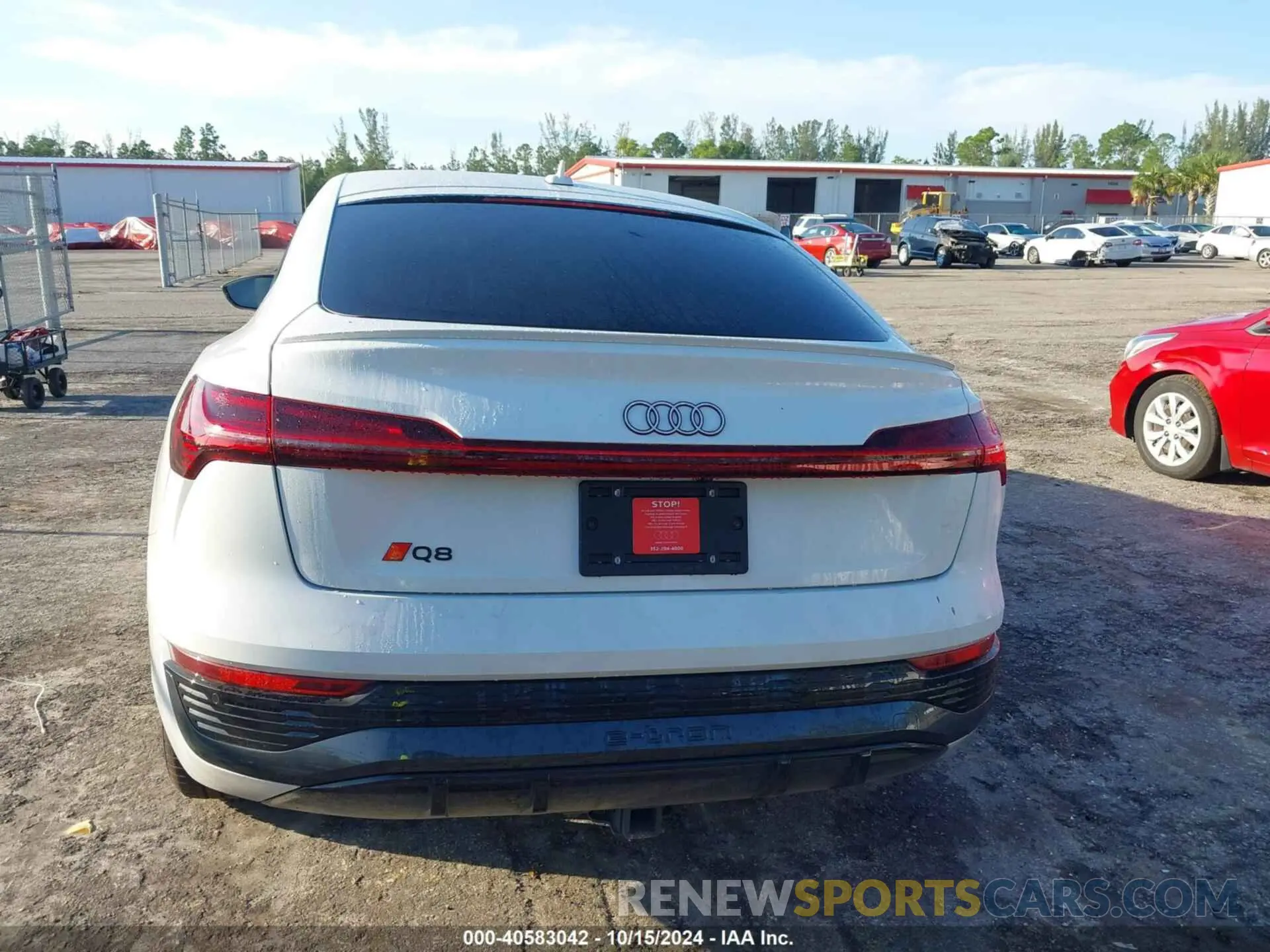 15 Photograph of a damaged car WA1CABGE5RB048497 AUDI Q8 E-TRON 2024