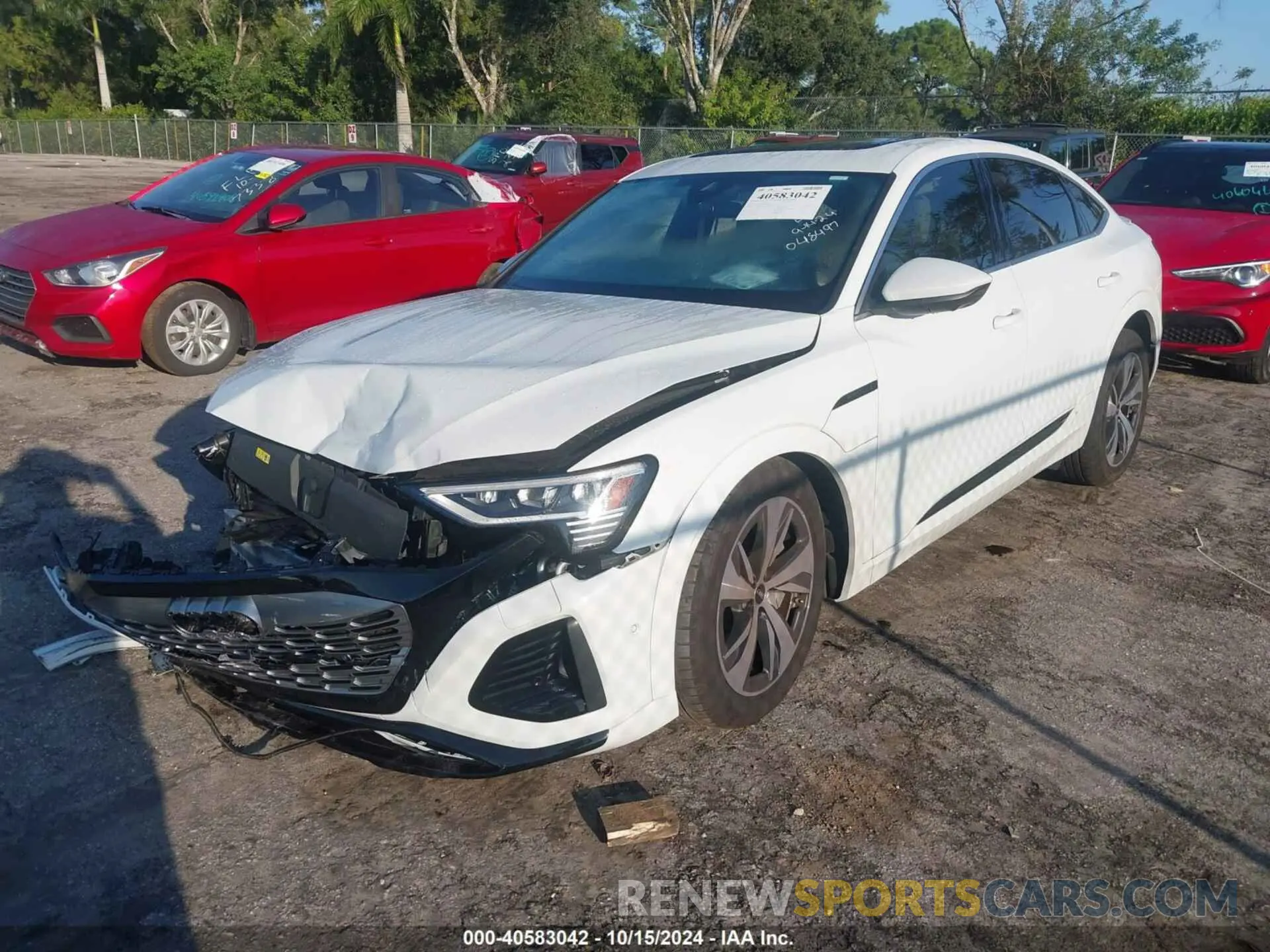 2 Photograph of a damaged car WA1CABGE5RB048497 AUDI Q8 E-TRON 2024