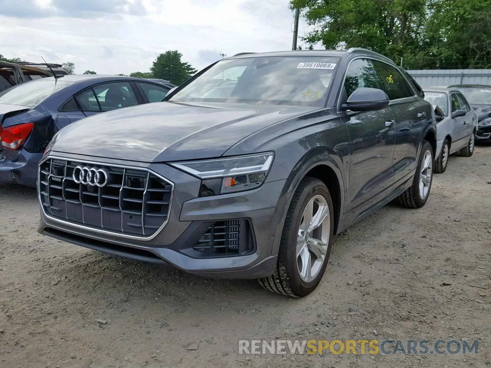2 Photograph of a damaged car WA1BVAF11KD027827 AUDI Q8 PREMIUM 2019