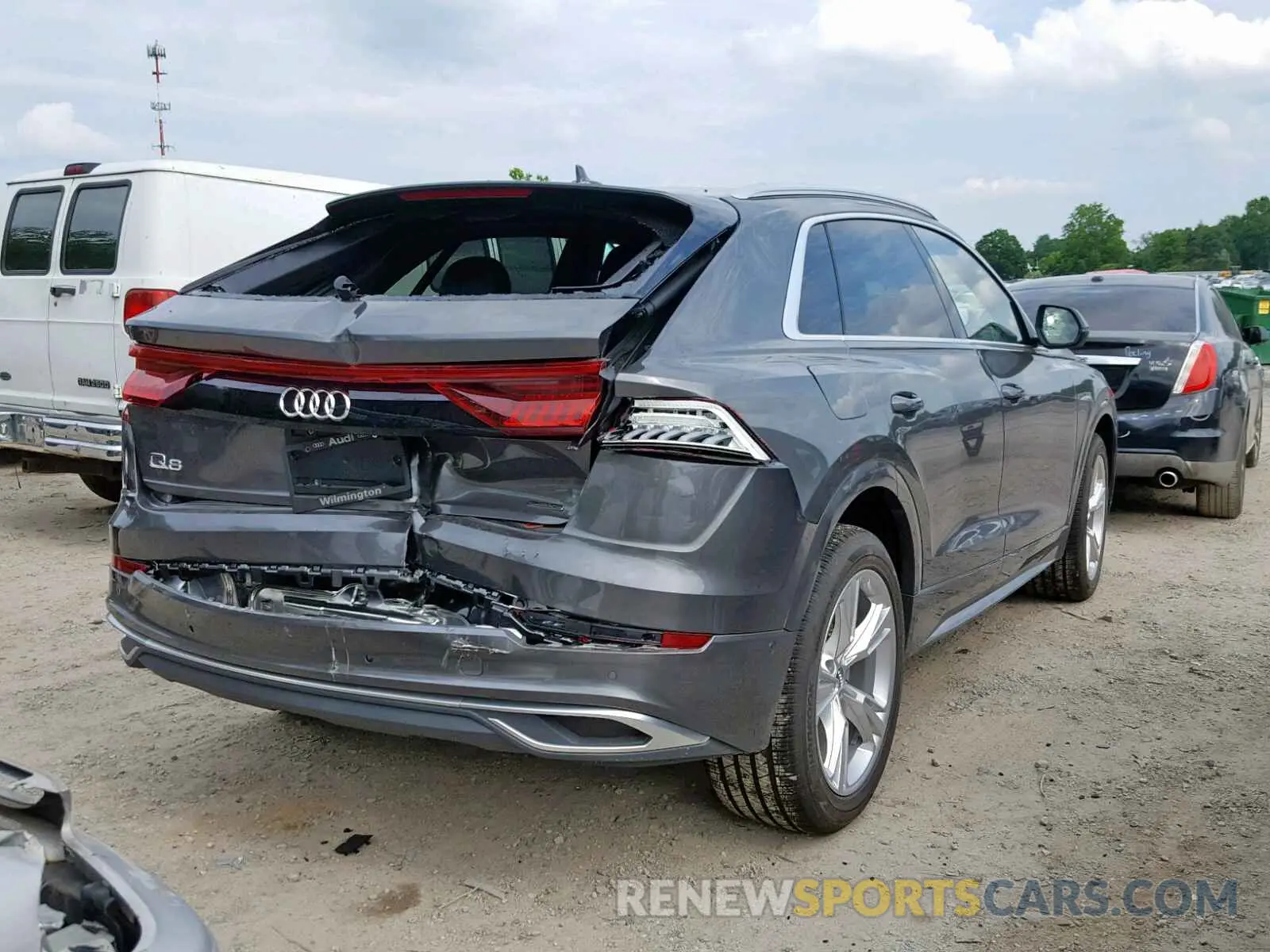 4 Photograph of a damaged car WA1BVAF11KD027827 AUDI Q8 PREMIUM 2019
