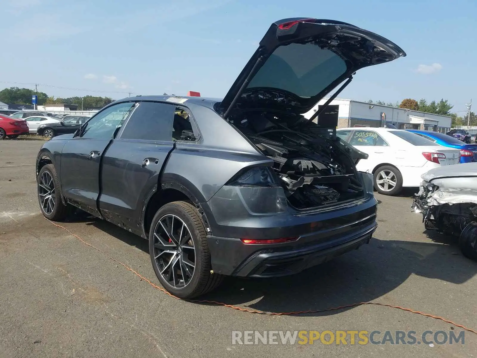 3 Photograph of a damaged car WA1EVAF18KD036926 AUDI Q8 PREMIUM 2019