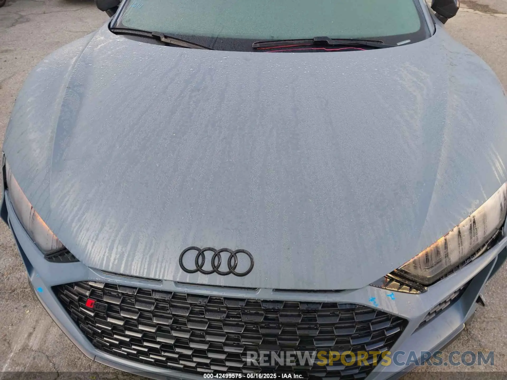 10 Фотография поврежденного автомобиля WUAKBAFX4P7902281 AUDI R8 2023
