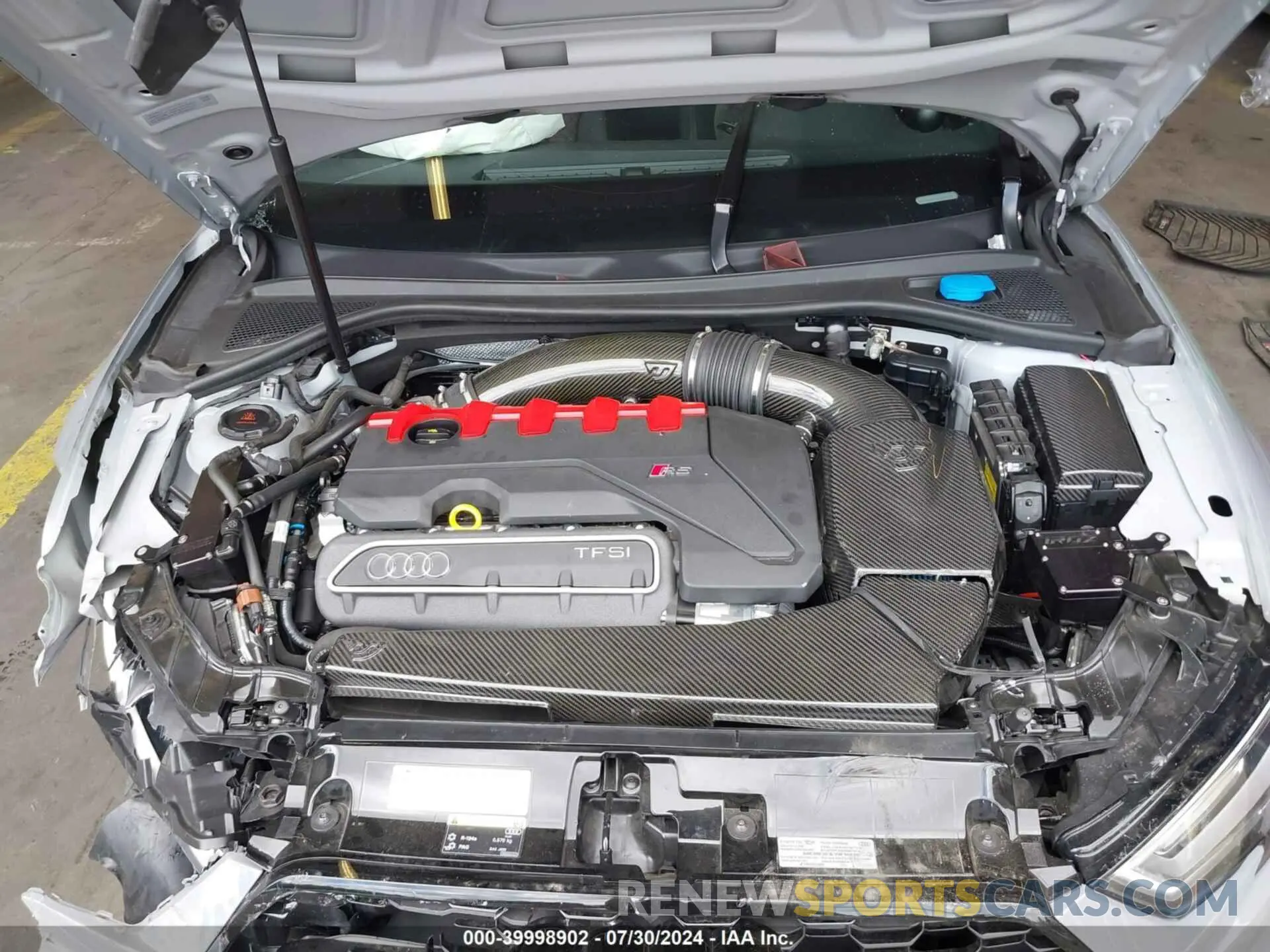 10 Фотография поврежденного автомобиля WUABWGFFXLA904533 AUDI RS 3 2020