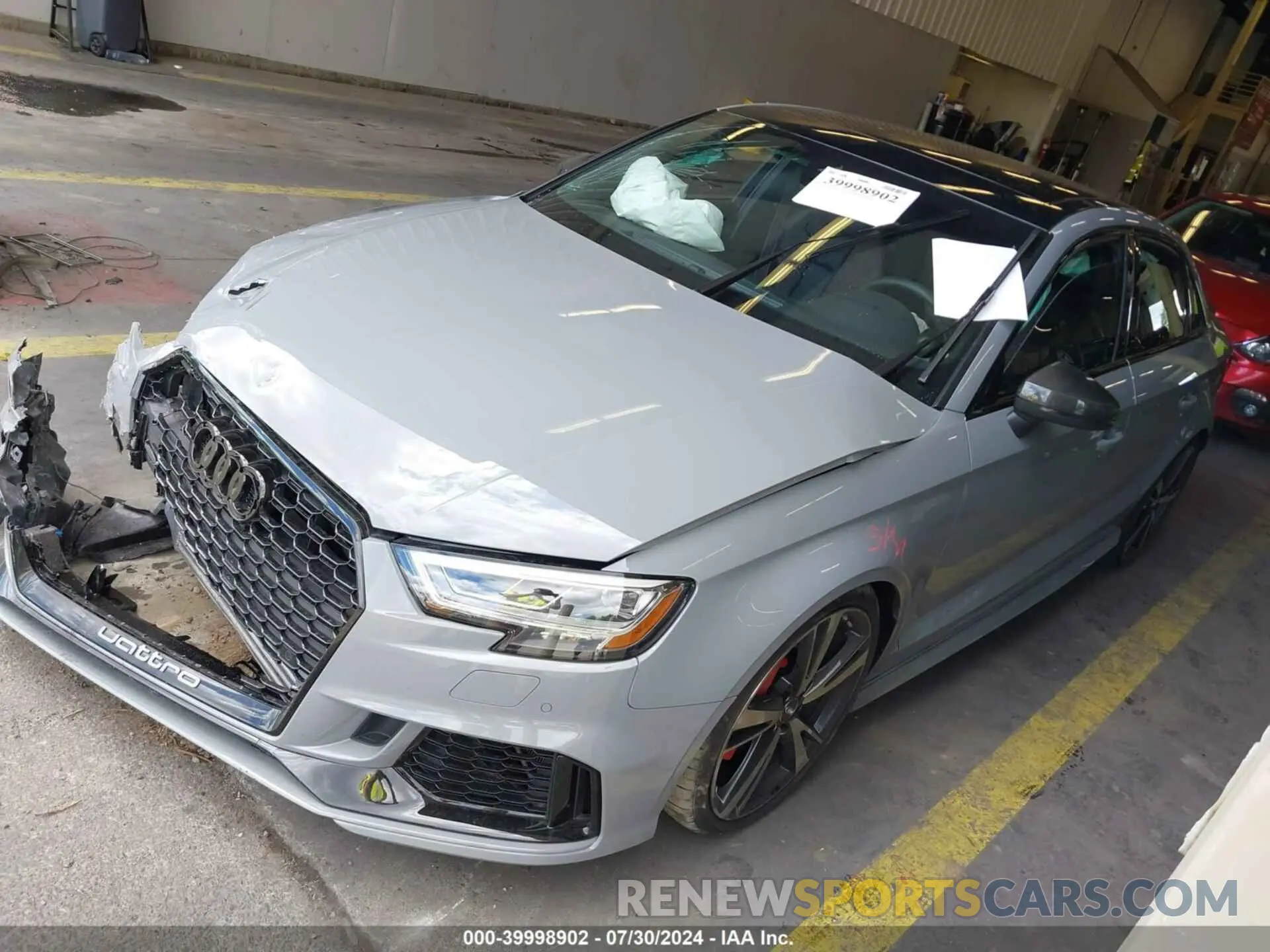 2 Фотография поврежденного автомобиля WUABWGFFXLA904533 AUDI RS 3 2020