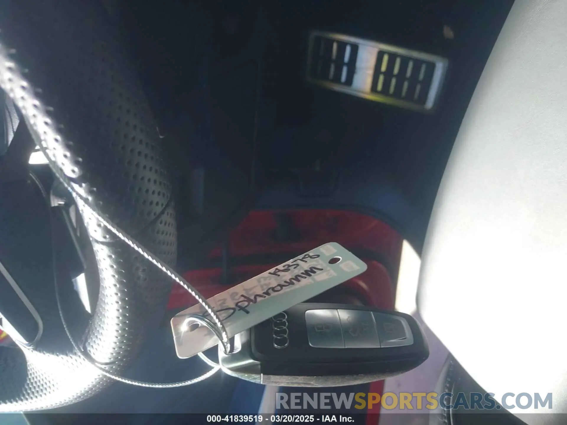 11 Photograph of a damaged car WUAG4DGY0PA903200 AUDI RS 3 2023