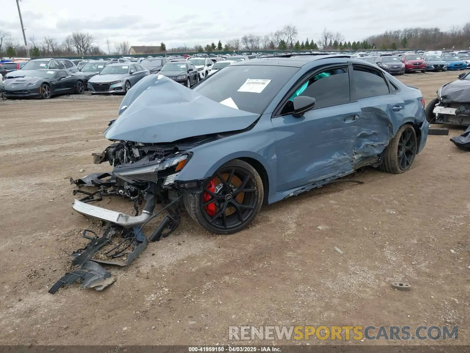 2 Фотография поврежденного автомобиля WUAG4DGY8RA901259 AUDI RS 3 2024